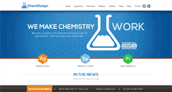 Desktop Screenshot of chemdesign.com